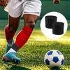 2 Pcs Shin Guard Straps Silicone Soccer Shin Guard Bands Elastic Reusable Shin Bands for Men Women Youth Football Training Competitions
