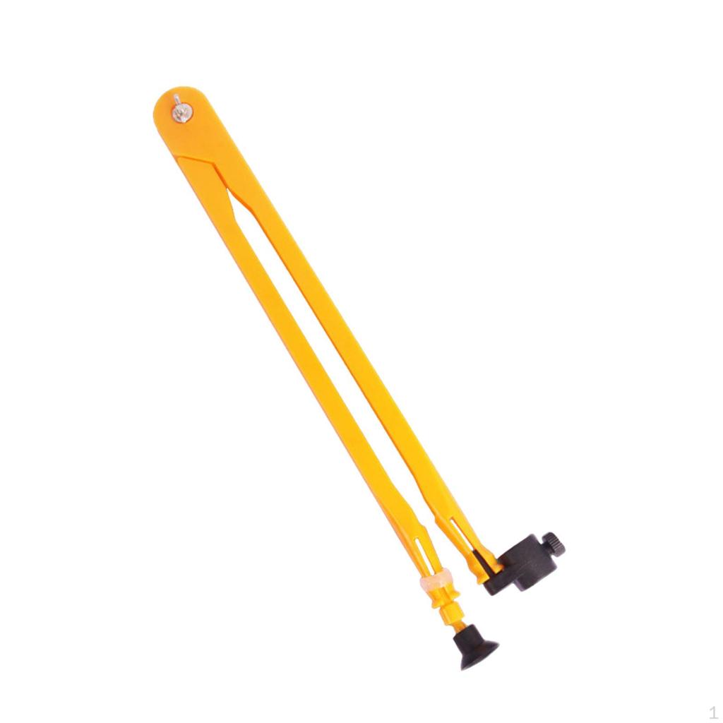 Large Number Math Geometry Equipment Protractor Ruler Angle Measurement Teacher Aids Drawing