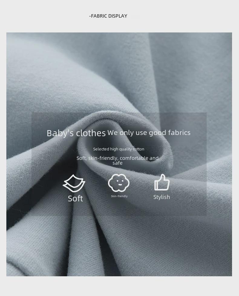 Stylish Baby Casual Round Neck Sweater for Boys & Girls - Autumn Pullover