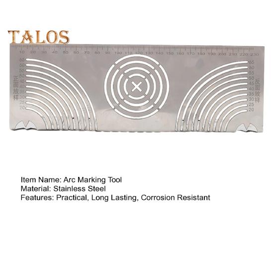 Инструмент для маркировки угловой дуги, регулируемый линейный дуговой разметчик двойного назначения, многоцелевой инструмент для маркировки металла для металлообработки, машиностроения, строительства