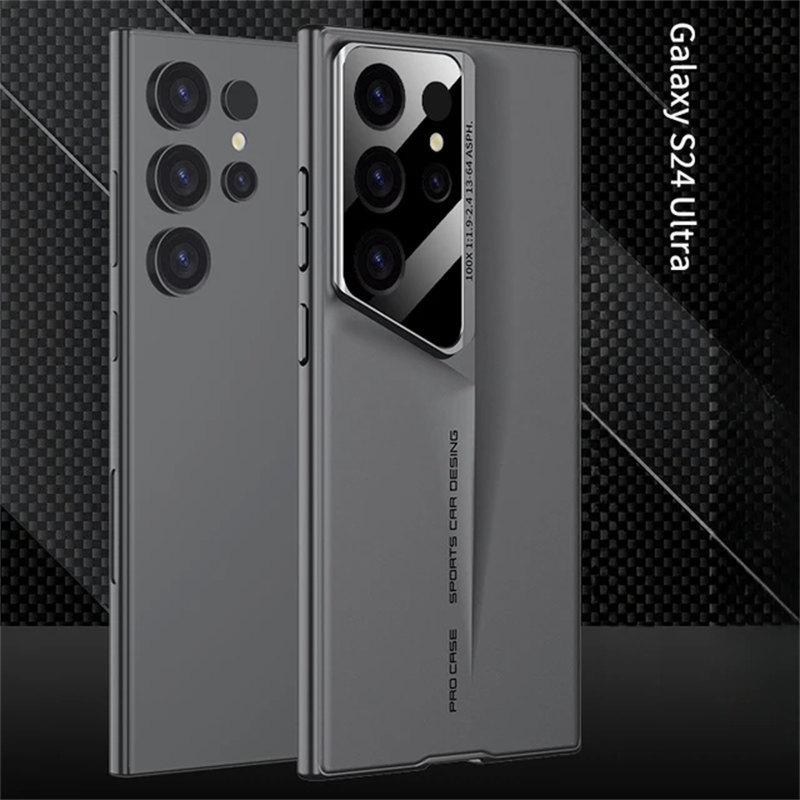 Frosted Plastic Hard Shell S24 Ultra Phone Case for Samsung Galaxy S24 S23 S22 Ultra Shockproof Protective Cover