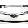 MEKOMEKO Эксклюзивная накладка на решетку радиатора Toyota Накладка на решетку переднего бампера Накладка на переднюю эмблему Глянцево-черная накладка Аксессуары для наружных деталей Тюнинг