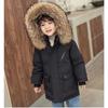 Boys Winter Padded and Thickened Warm Jacket Loose Hooded Leisure In Short Outerwear