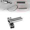 Hot Oval High Quality Line Crimping Sleeves Fishing Wire Tube Stainless Steel Double Copper Tube