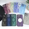 Matte Translucent Phone Case for 17 18 16 15 14 13 12 11 Pro Max Plus for Magsafe Wireless Charge Lens Protection Cover