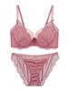 Two Hatch Bra Panty High Side Plus Rose Pink & Set, Comfortable, Shapewear, Support, Underwear, Size, Glamour, B71a, F70,