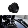 Black Rough Crafts Fuel Tank Gas Cap For Harley Sportster Dyna Touring Softail