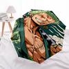 1pc Z-Zoro Umbrella, Sun Protection, And UV Shielding. It Has Eight Sturdy Ribs for Outdoor Use And Perfect As a Holiday Gift