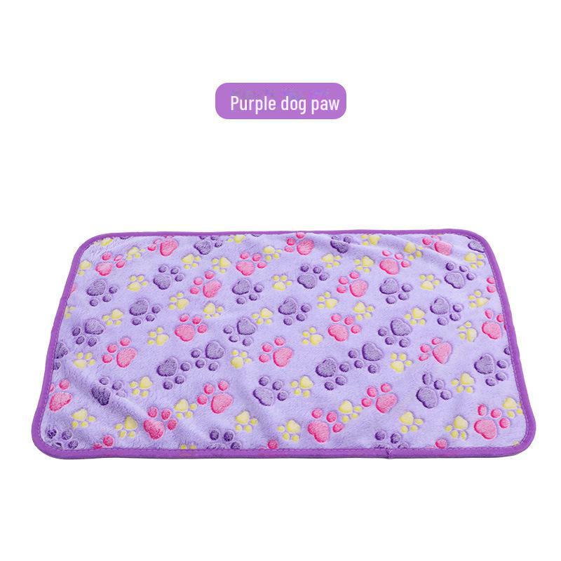 «Одеяло из супермягкой фланели для домашних животных с отпечатками собачьих лап»