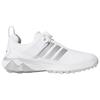 adidas Adipower 26 Boa Без шипов Удобная посадка Обувь для гольфа Женская Обувь для гольфа Белый Серебристый JP8385