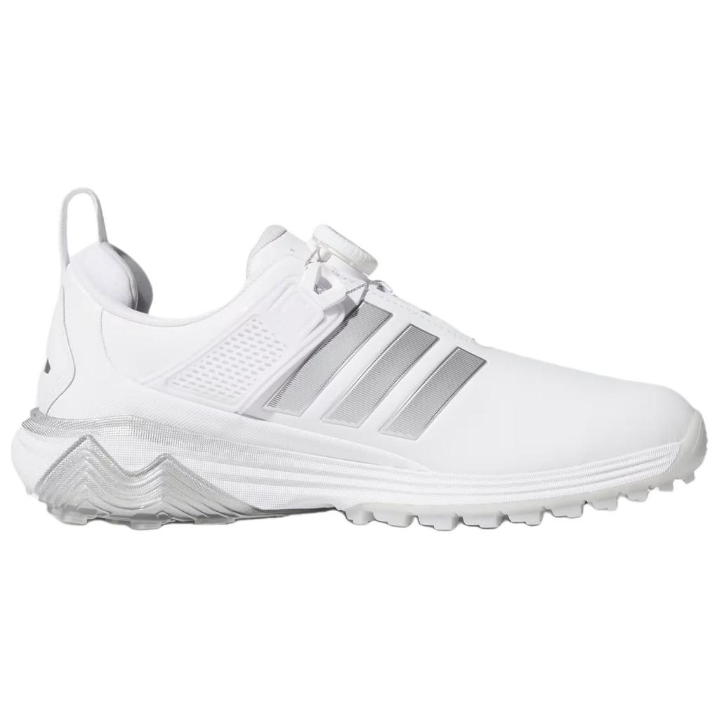 adidas Adipower 26 Boa Без шипов Удобная посадка Обувь для гольфа Женская Обувь для гольфа Белый Серебристый JP8385