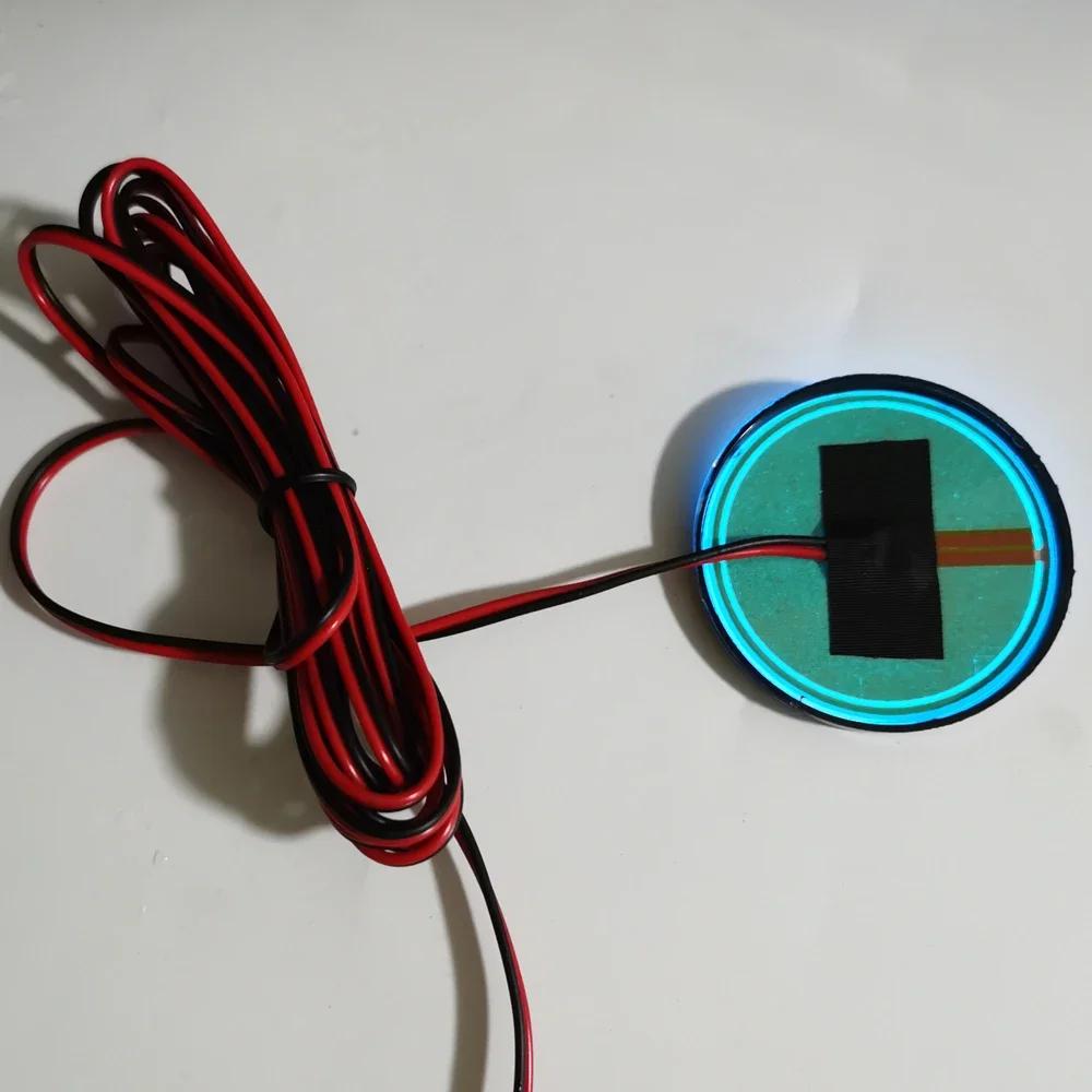 1 шт. Синий светодиодный боковой свет Подсветка передней губы 51 мм Значок на багажник Для Brabus Mercedes Rocket G800 W464 G63 G65 W463 Задний фонарь Brabus