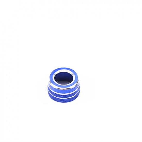 Blue Aluminum Car Rearview Mirror Adjust Knob Trim For Toyota Camry 2018-2025