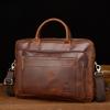 Men's Briefcase Business Genuine Leather Men's Business Bag Cowhide Laptop Bag
