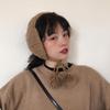 Thicken Knitted Earmuffs Plush Winter Ear Cover Retro Warm Earmuffs  Girl