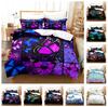 Комплект постельного белья с бабочками 3D для женщин и девочек, пододеяльники и наволочки, роскошные покрывала для двуспальных и больших кроватей, подарки