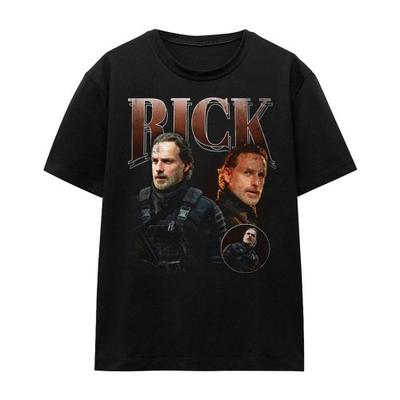 The Walking Dead Womens/Ladies The Ones Who Lived Rick Homage T-Shirt