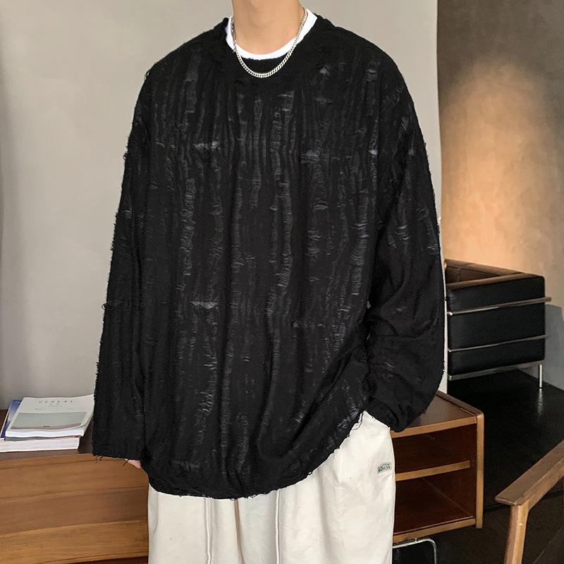 Men's Trendy Oversized Summer Hole T-Shirt