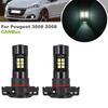 For Peugeot 208 12-19 2008 13-19 3008 09-16 207 09-12 Citroen C3 C4 2pcs/lot CANBus 21SMD PSX24W LED Daytime Running Light DRL