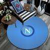 SSC Napoli2 Round Area Rug,Carpet Rug for Living Room Bedroom Sofa Playroom Decor,Non-slip Floor Mat