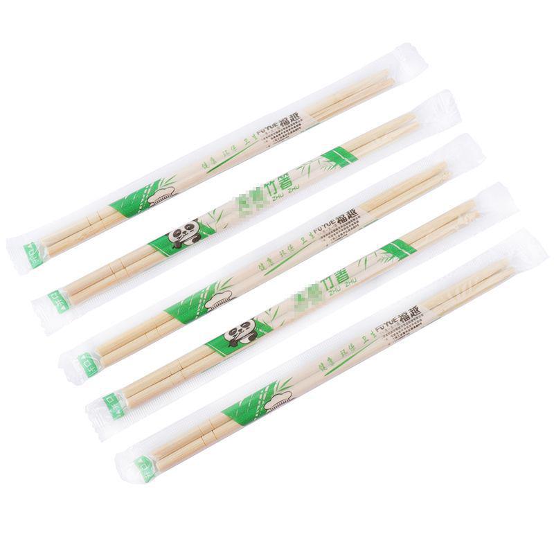 Convenient Disposable Bamboo Chopsticks - Perfect for Restaurants & Fast Food, Hygienic Tableware for Household & Commercial Use