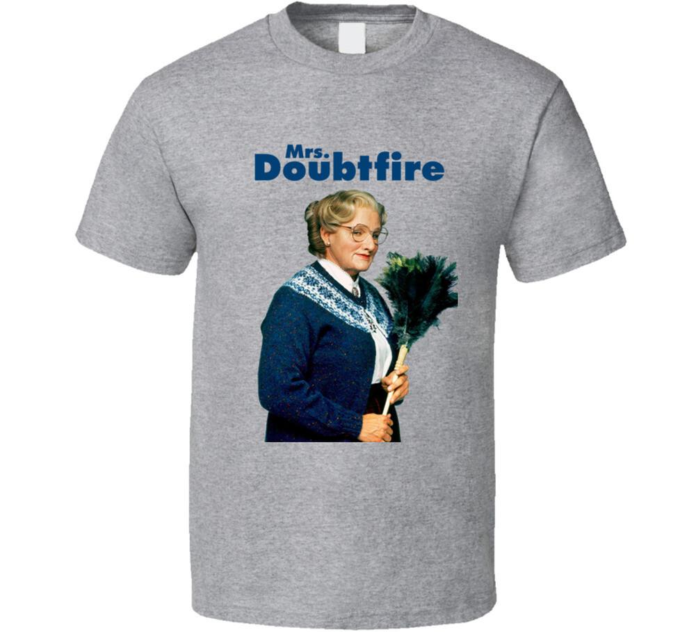 Mrs. Doubtfire Robin Williams 90's Comedy Movie T Shirt
