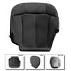 Black Driver Bottom Cloth Seat Cover For 1999-2002 Chevy Silverado 1500Hd 2500Hd