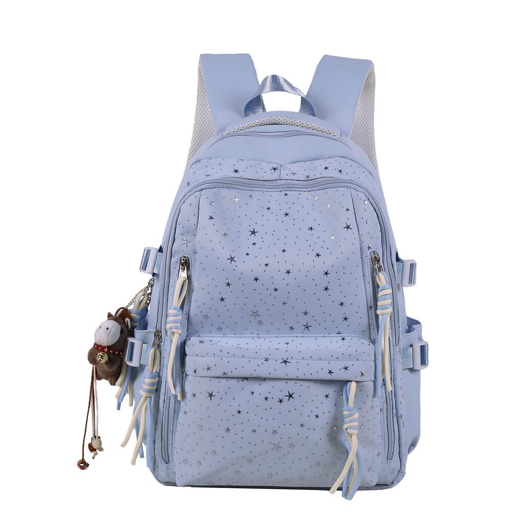 Schoolbag new schoolbag for girls, primary school students in grades 3 to 6, reduce the burden of spine protection, ultra-light and large-capacity
