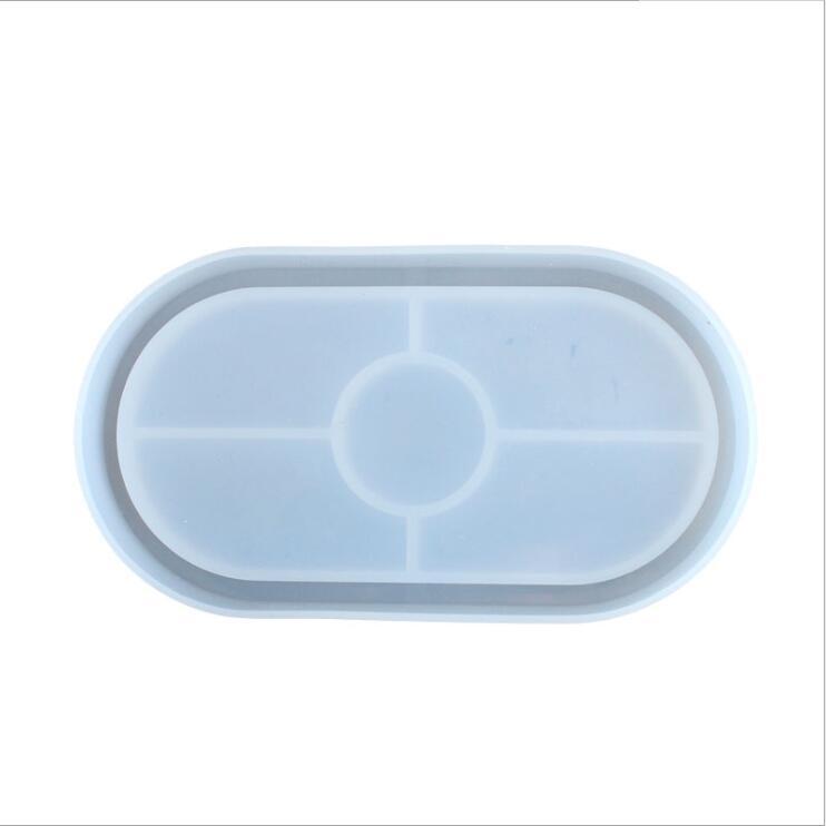 DIY Dish-shaped Mold Flower Board Mold Epoxy Resin Crafts Flower Tray Epoxy Resin Crafts Personalized Tray