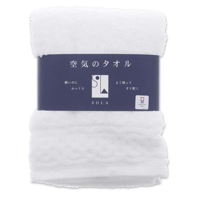 Лучший завод Imabari SOLA Банное полотенце 60 x 120 см, Белое, Прибл.