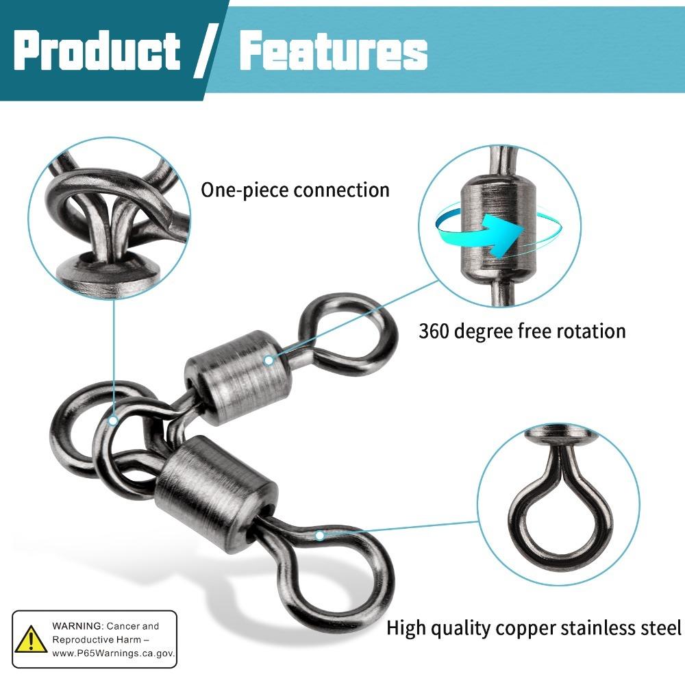Вертлюг Морской Лодка Рыболовный Соединитель Соединитель Лески Треугольный Шарнир Рыболовный Вертлюг Роллинг