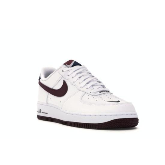 Nike Air Force 1 '07 LV8 Белый Бордовый - CJ8731-100