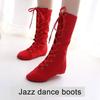 Carnival Boots Fancy Dress Dance Boots Garde Black White Red