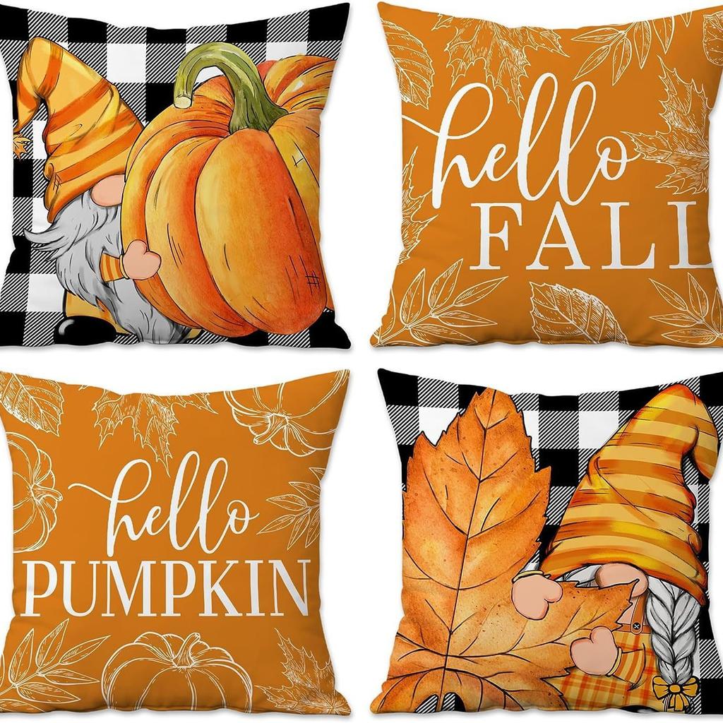 Thanksgiving Combination Pillowcase New Style Home Sofa Decorative Cushion Pillowcase