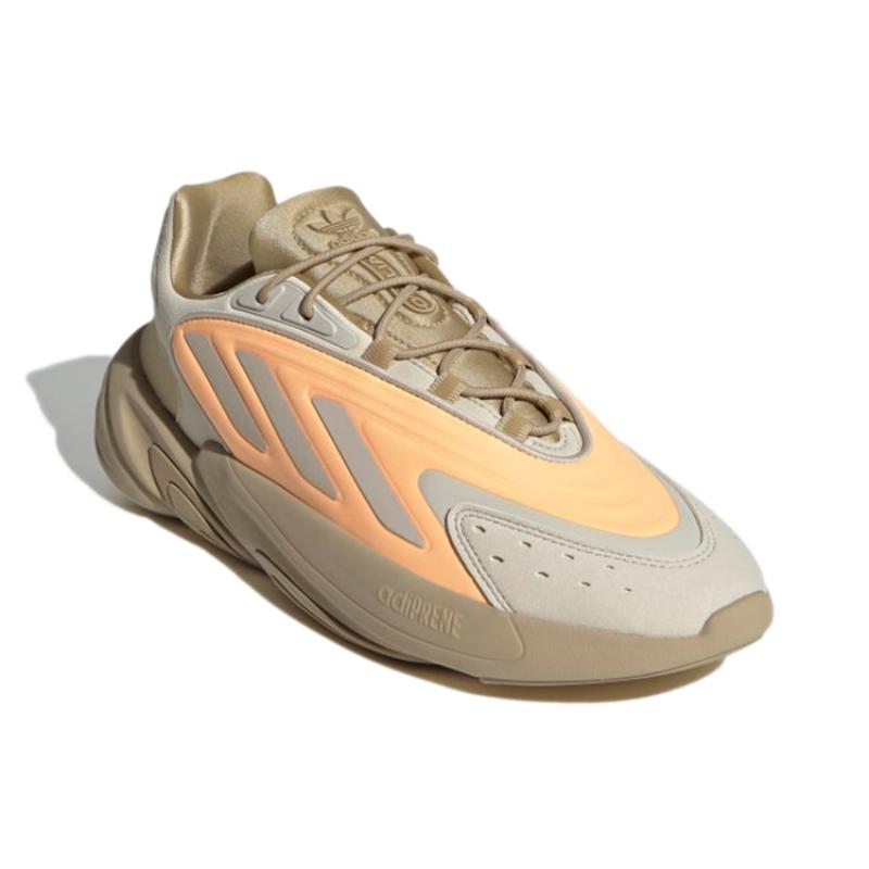 adidas Кроссовки Ozelia прозрачно-коричневые с кислотно-оранжевыми деталями H04254