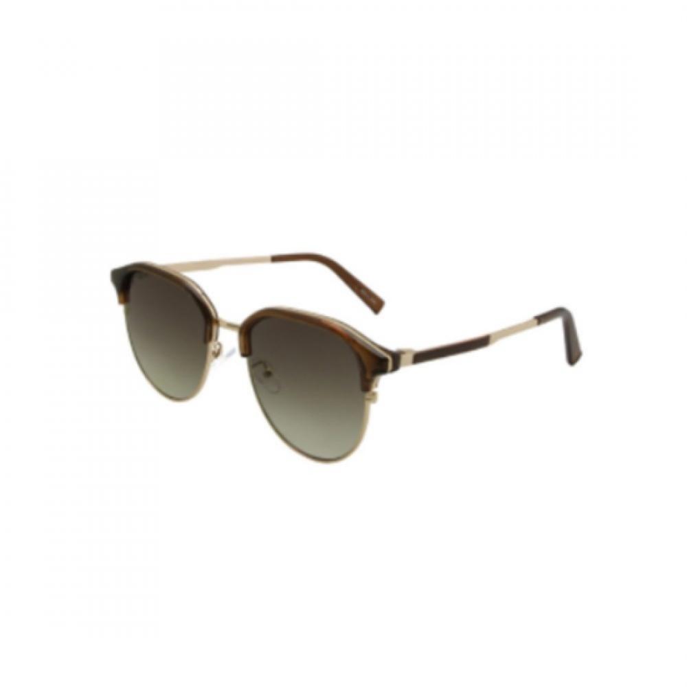 New Arrivals Open Run Unisex Two Tone Fashion Sunglasses Pvc Half Frame