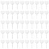 50pcs 4ml Plastic Squeeze Dropper Heart Shape Liquid Transfer Pipettes Birthday Party