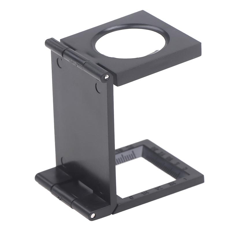 Складная подставка для лупы для микроскопа, лупа со шкалой для текстильной оптической складной