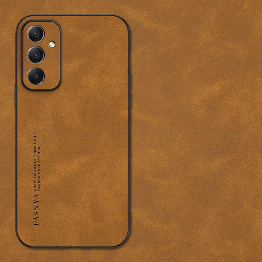 Мягкий чехол из овчины для Samsung Galaxy A54 A15 A25 A35 A55 5G A16 M55 A05S A04 A06 A72 A73 S24 S22 S21 S20 S23 FE, роскошная матовая тонкая задняя крышка