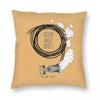 Motorsport Freshly Baked Donuts Square Pillowcase Polyester Linen Velvet Pattern Zip Decor Pillow Case Home