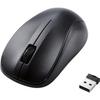 ELECOM Mouse Wireless Mouse Wireless IR LED M Size Antibacterial RoHS Directive Compliant Black M-K6DRKBK/RS
