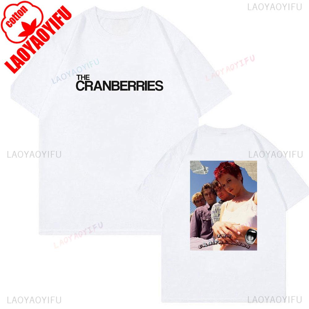 80-е 90-е The Cranberries Linger 1993 Альтернативный рок Текст песни Унисекс Футболка Графические футболки Винтажная футболка Летние хлопковые футболки