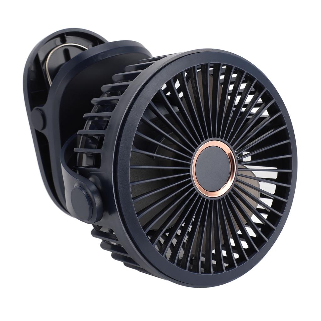 10000mAH USB Clip On Fan Rechargeable Miniature Table Fan Portable 360 Degree Rotate Cooling Fan for Bedroom Office