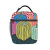 Yayoi Kusama Lunch Bag  Portable Zipper Lunch Box Adult Picnic Print Cooler Bag Retro Oxford Tote Food Bags