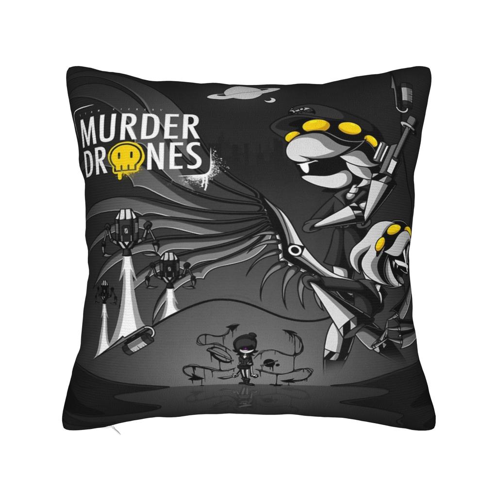 New Style Sofa Murder Drones Decoration Pillowcase Stuff Cool Uzi Doorman Pillow Cover Zippered Multiple Sizes