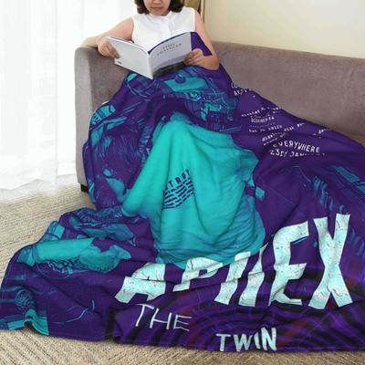 Aphex Twin Richard D James Музыкальные одеяла Портативное фланелевое плед-покрывало для дивана Постельное белье Наружные пледы Покрывало Одеяло