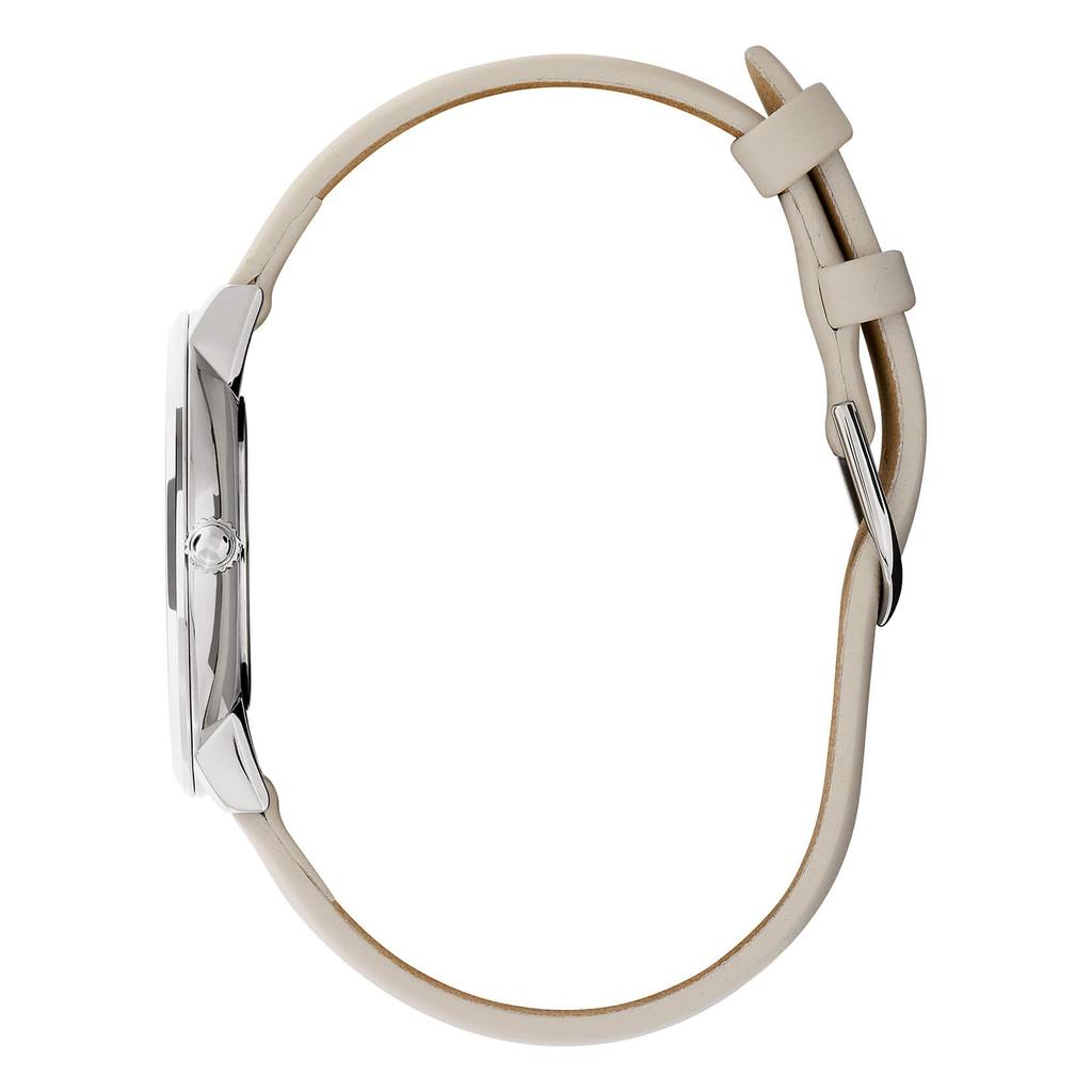 Авторизованный дилер Olivia Burton Watch Ladies ob24000113 Signature 35 мм Floral Bloom Ультратонкий серебристый античный жемчужный кожаный ремешок [OLIVIA BURTON] &