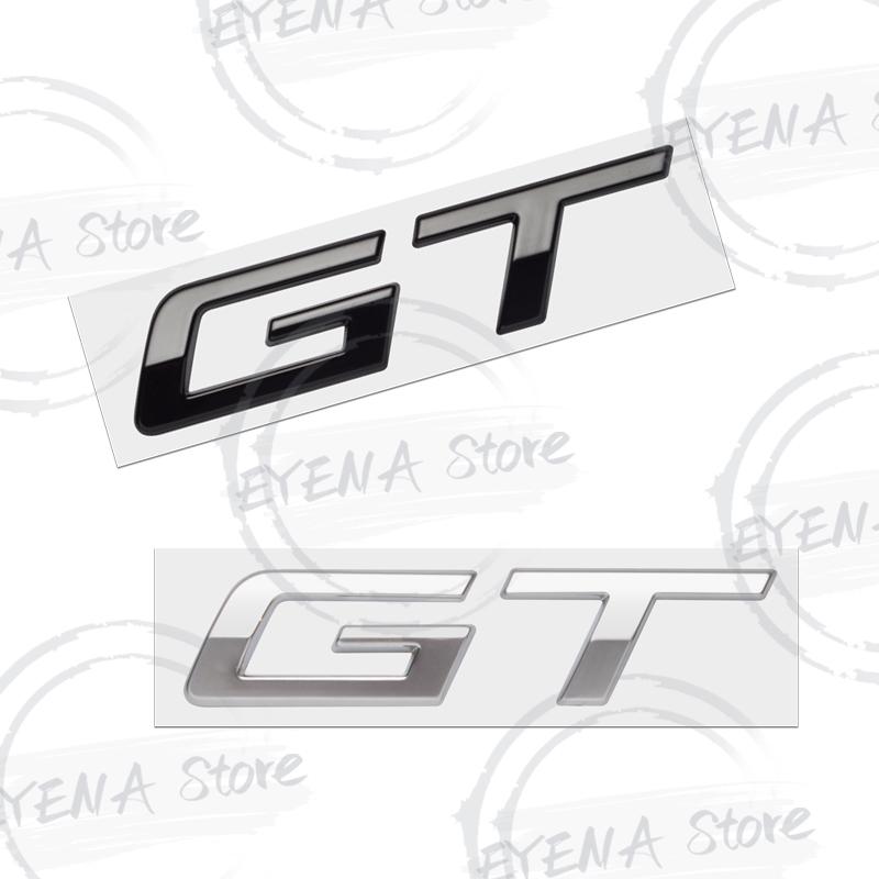 GT Logo 2025 New Lettering Metal Badge Stickers Car Rear Trunk Body Emblem For Peugeot 308 208 3008 408 2008 4008 5008 508 RCZ