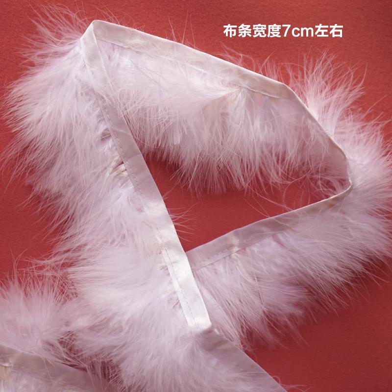 Цвет Кровеносный Сосуд Флис Перо Ткань Края Тканевая Полоска Флисовая Ткань Пояс Одежда Аксессуары Сделай Сам Автомобильный Противоскользящий Коврик Декоративный Материал