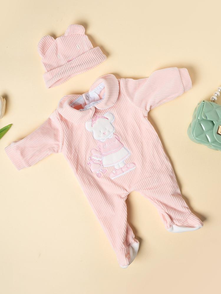 Аксессуары для кукол Одежда для кукол для 17-дюймовых кукол Реборн Кукол-младенцев Модные комбинезоны Одежда для 45-см кук Реборн Куклы-младенцы